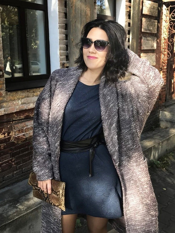 Халатное пальто от Marina Bannikova