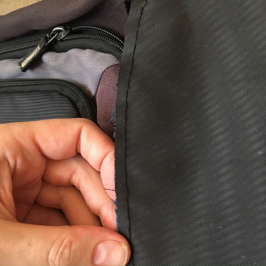 Как отремонтировать порванный рюкзак: мастер-класс