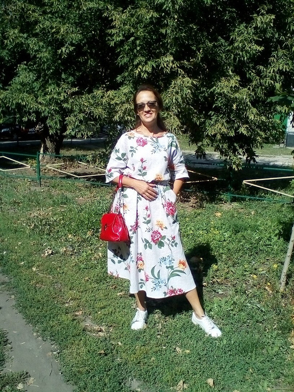 Оверсайз. Платье из рогожки. от SvetLa