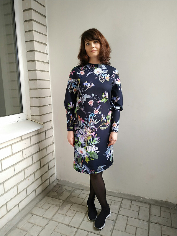 Платье с экстравагантными манжетами от nata-71
