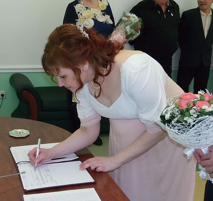 Свадебное платье, или Свадьба в нормальном положении от Nastenochkachka