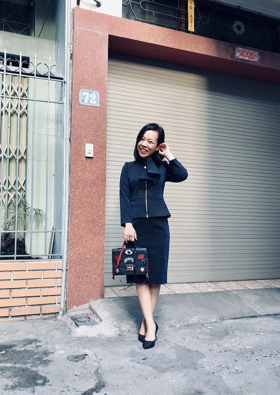 Жакет «My 3rd suit this winter» от Binh Ngo