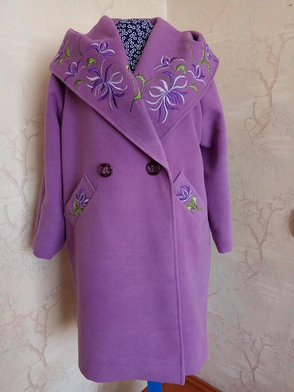 Пальто с капюшоном на весну от yuliako