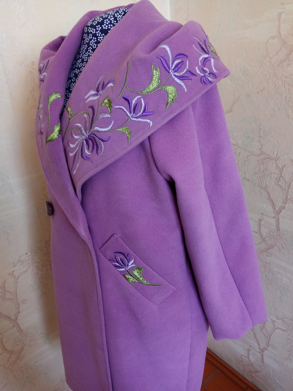 Пальто с капюшоном на весну от yuliako