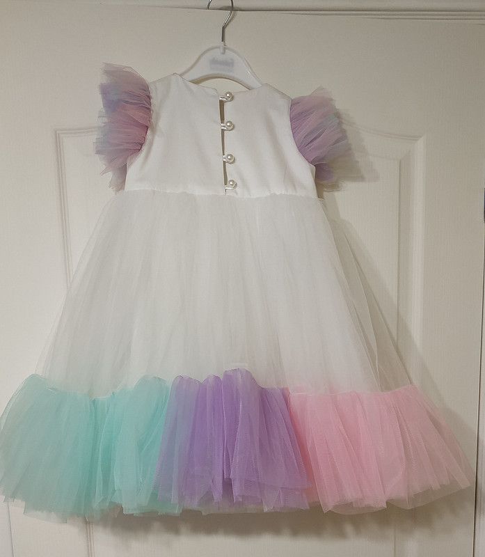 Платье для дочки «Радужное облако или зефирка» от Masya