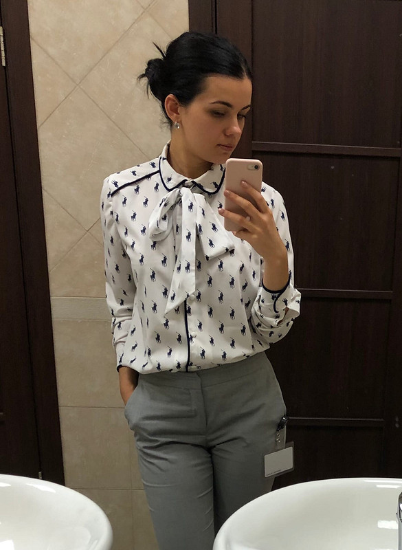 Блузка в офис от Ksenia_Sukhareva