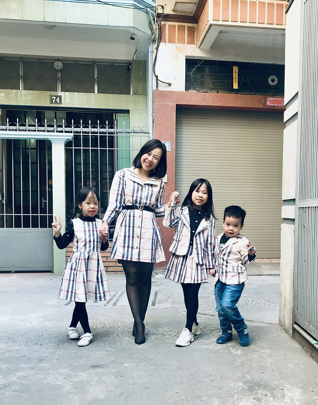 Family look «Mom and kids set» от Binh Ngo