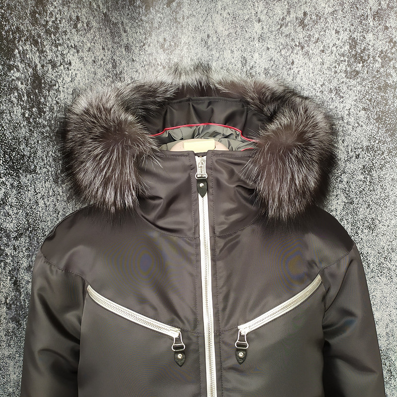 Зимняя куртка «Мокрый асфальт» от indikate_atelier