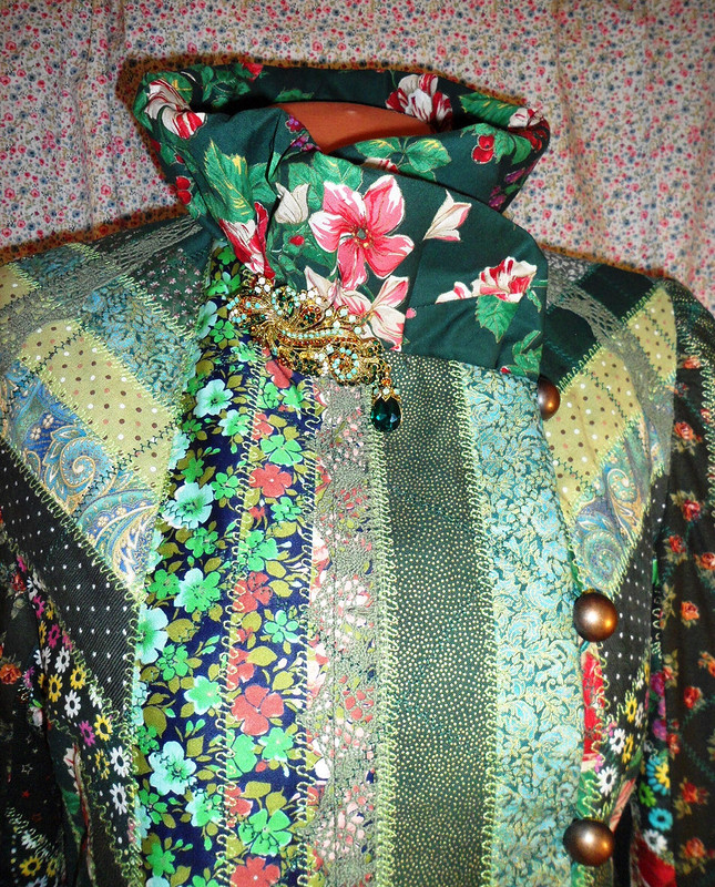 Лоскутная куртка «Родные просторы» от Тётушка Осока