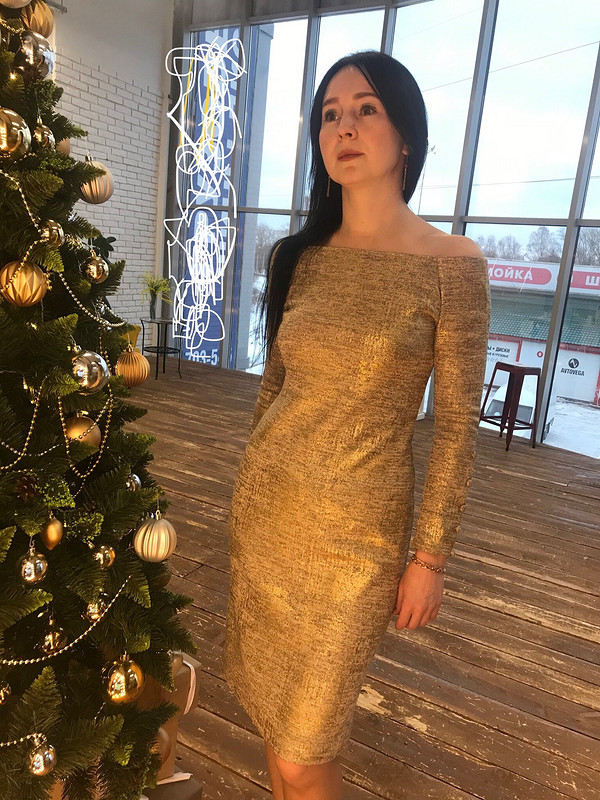 Рождество на ФФ с Оксаной. Платье со съёмной пелериной от Oksana1478