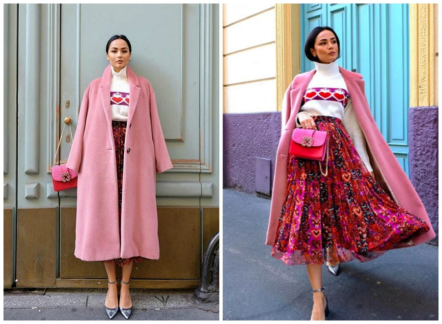 5 зимних образов от модного Instagram-блогера Дилетты Аменты образ, решение, БРЮКИ, девушка, с водолазкой, костюм, В нашей, производит, впечатление, поэтому, вложиться, в его, пошив, покупку, действительно, стоит, Дилетта, предлагает, скомбинировать, фактурный