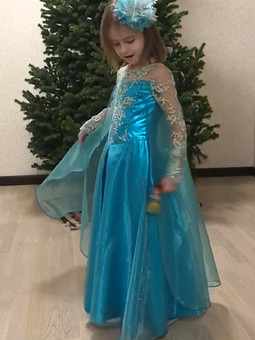Рождество на ФФ с irina123. Платье принцессы Эльзы