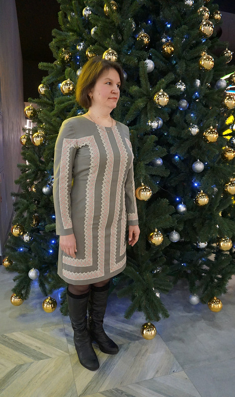 Рождество на ФФ с Анной Даниловой. Платье-футляр от aadanilova/Анна