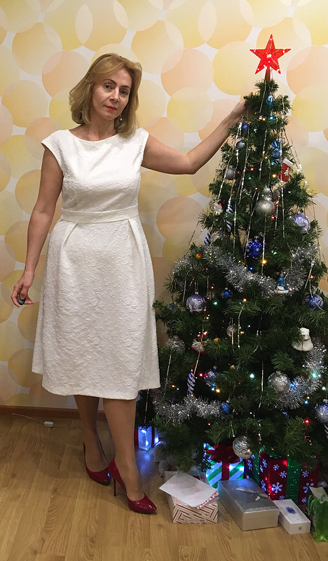 Рождество на ФФ с SvetlanaNaumova. Платье «Белая Мышь» от SvetlanaNaumova