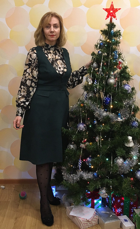 Рождество на ФФ с SvetlanaNaumova. Сарафан из искусственной замши от SvetlanaNaumova
