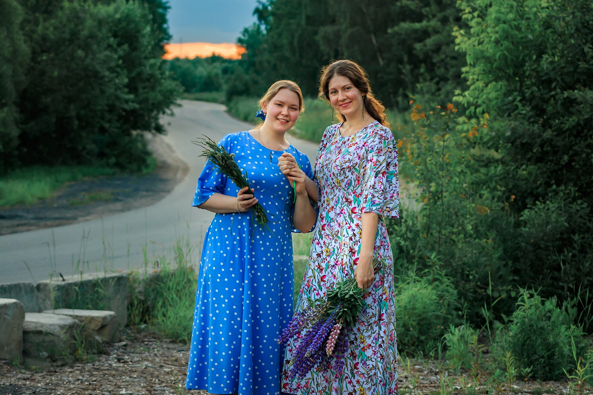 Платья «Поймать за хвост закат» от Siyaniya