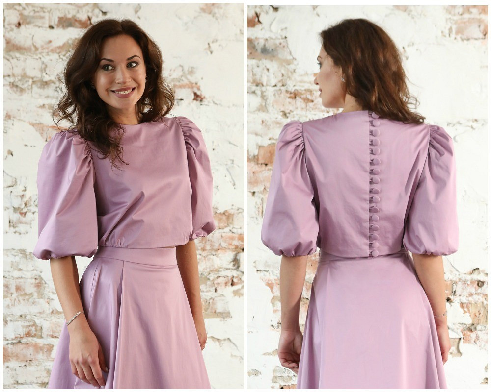 Шьём изысканный комплект из блузки и юбки: новый онлайн-курс Академии Burda