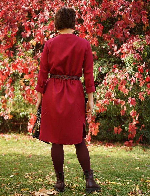 Платье «Красный октябрь!» от olgapoluektova_style