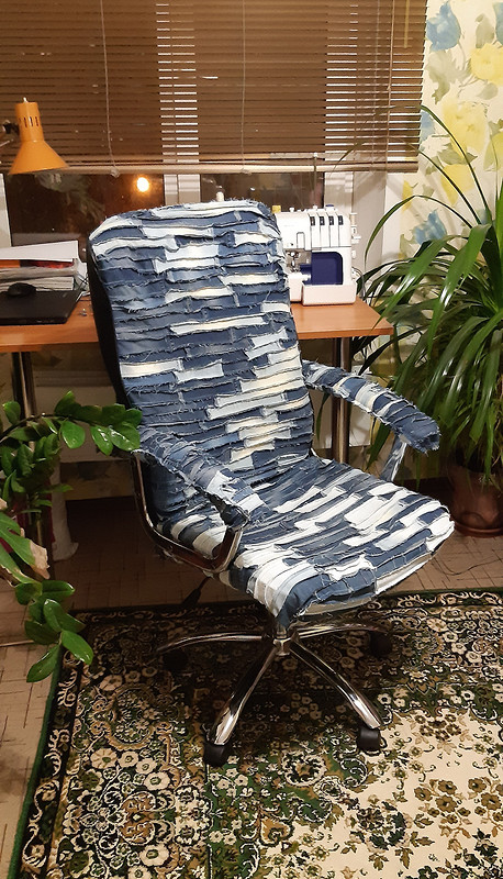 Реставрация кресла «радость Миры» от OtKati