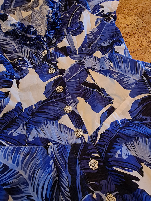 Платье «Синие листья банана» от Mariaykka