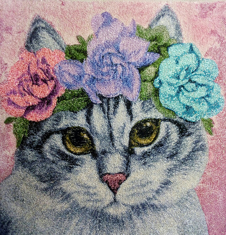 Вышивки из серии «А любите ли вы кошек?» от ekaterandr