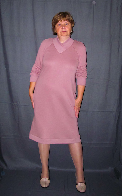 Платье-пуловер для жилетосарафана... от Елена  arvovna