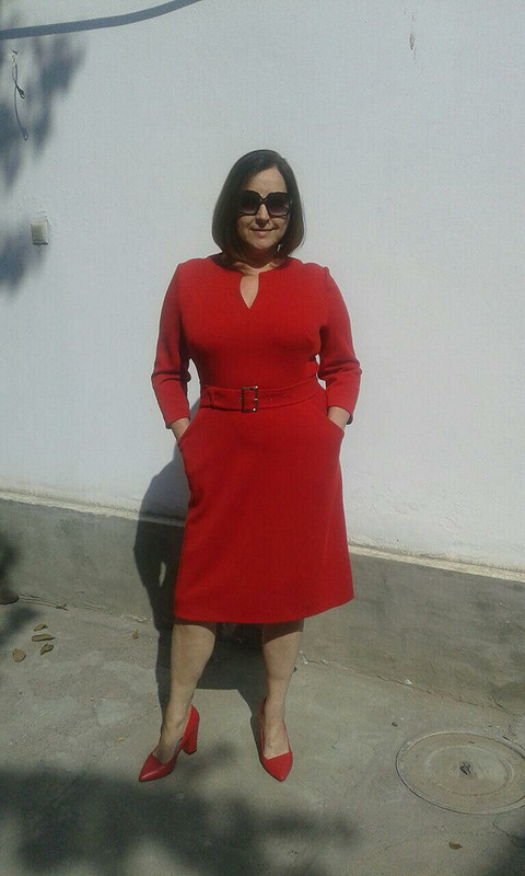 Любимое красное платье от Равшанка
