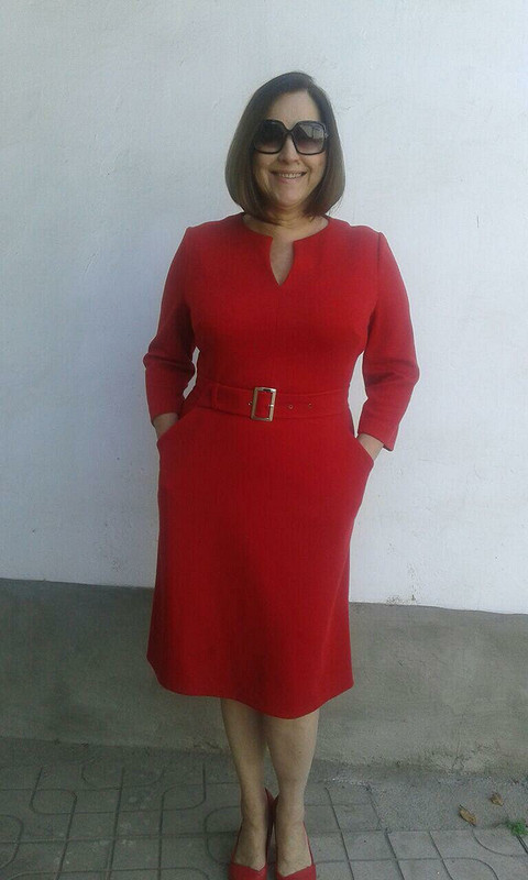 Любимое красное платье от Равшанка