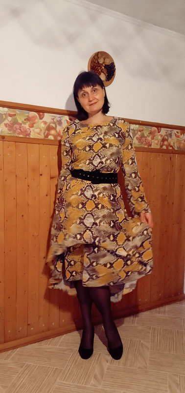 Платье из питона от Ольга Найкова
