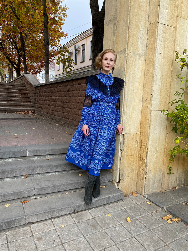Октябрьское платье или Не Fendi, но похоже) от Азалия