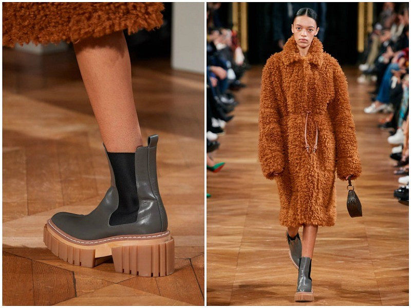 С чем носить сhunky boots: 10 образов с самой модной обувью сезона