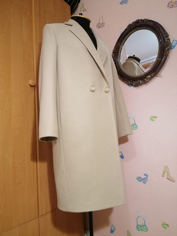 Двубортное пальто оверсайз для дочери от silvaveresky