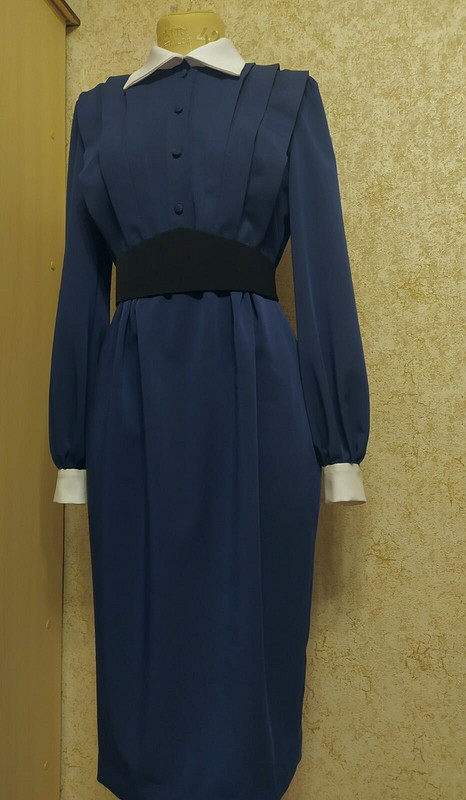 Платье «Retro blue dress» от Titamurson