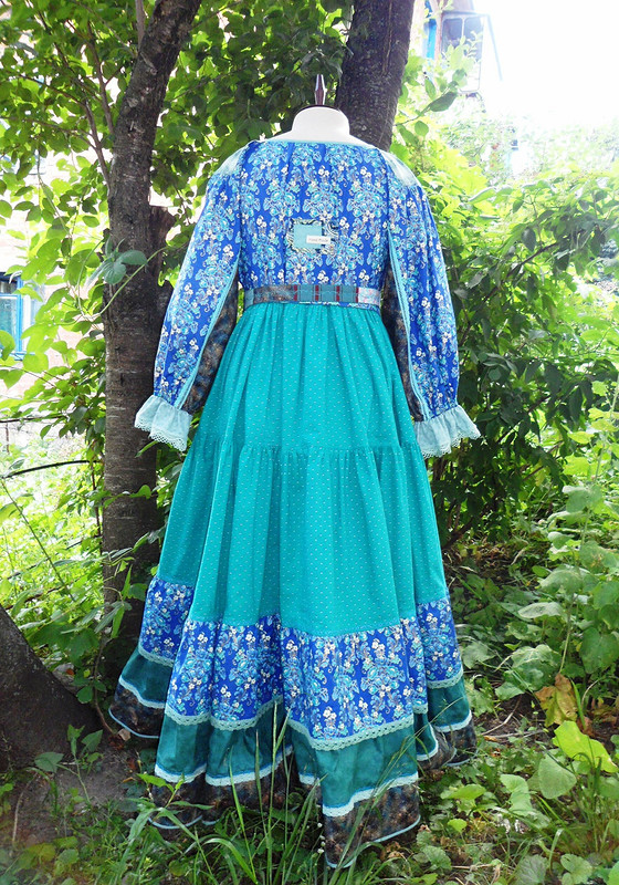 Платье-рубаха «Уральские сказы» от Тётушка Осока