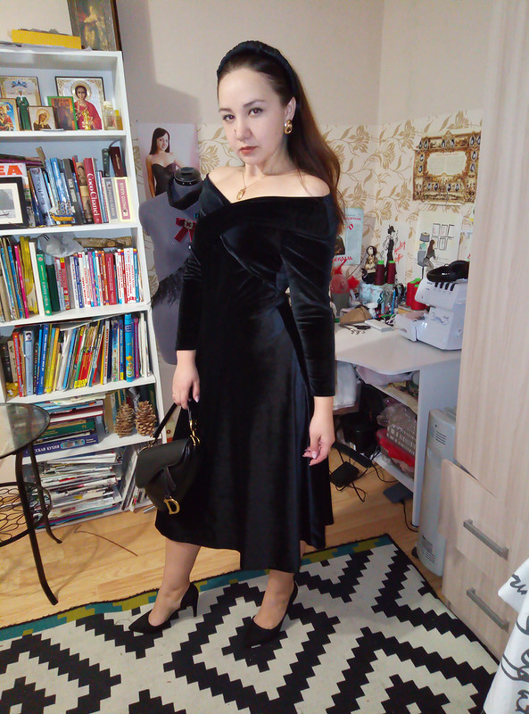 Платье «Магия черного» от EVA MINA
