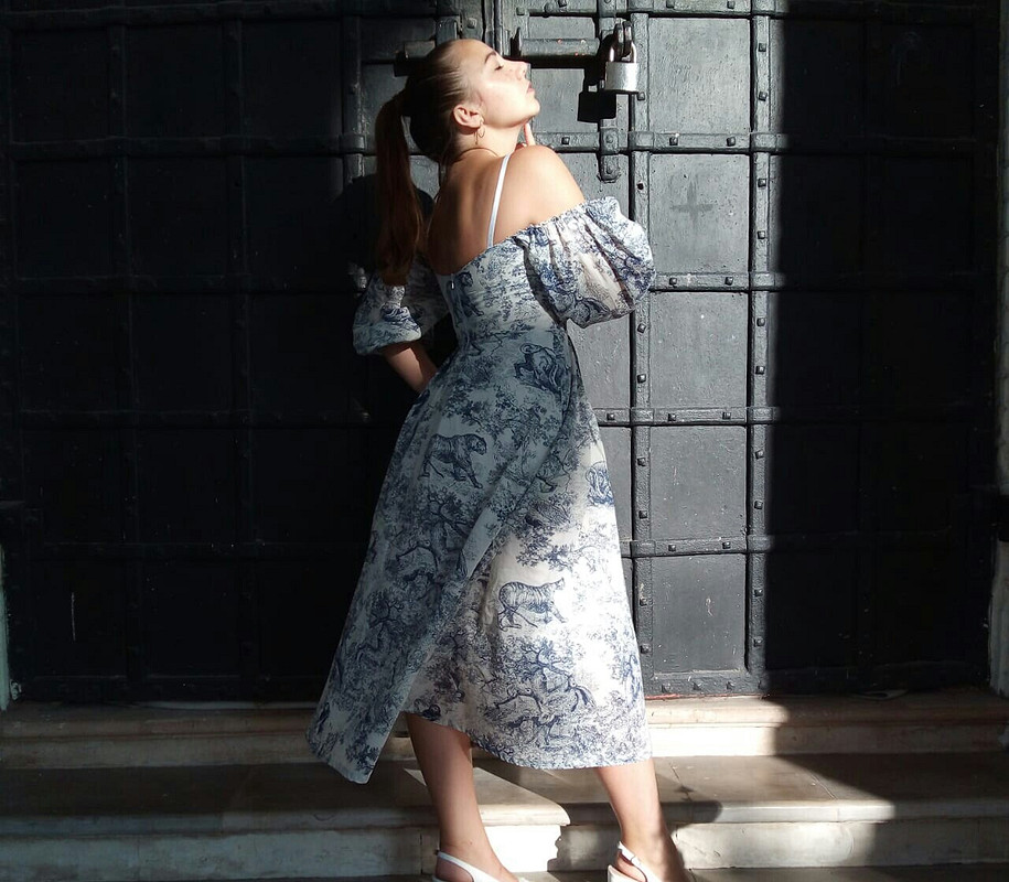 Платье «В мечтах о Dior» от EVA MINA