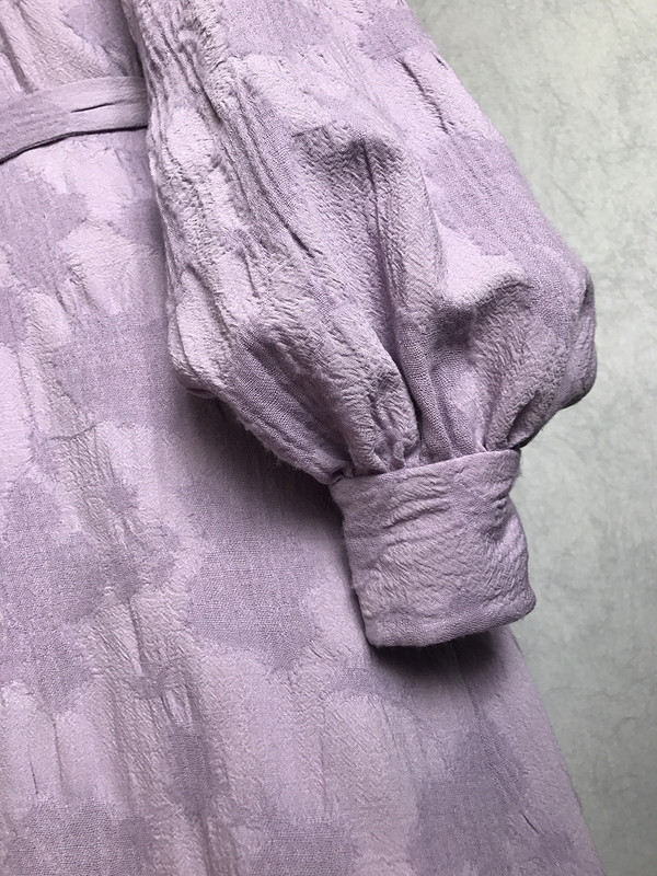 Платье из фактурной итальянской шерсти от @a.chi_atelier