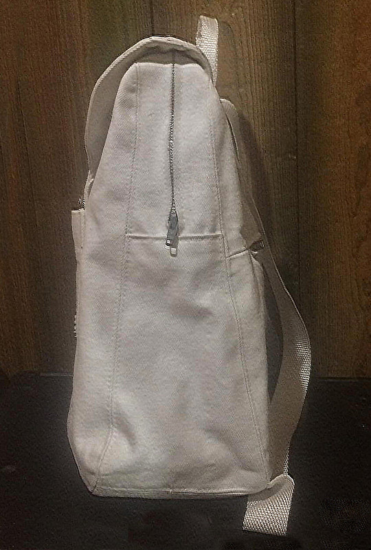 Городской белый рюкзак от Helga_new