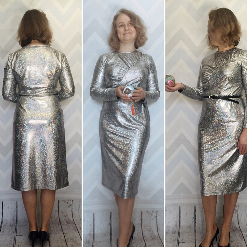 Платье «Новогоднее серебро» от Persea