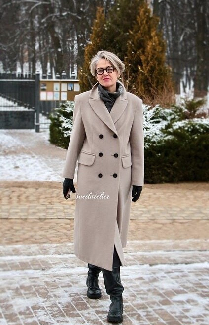 Бритые обтачки к пальто не для себя от @svetlatelier