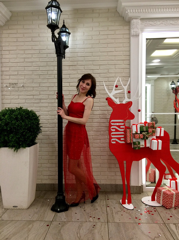 Платье «Lady in red» от Katerina M