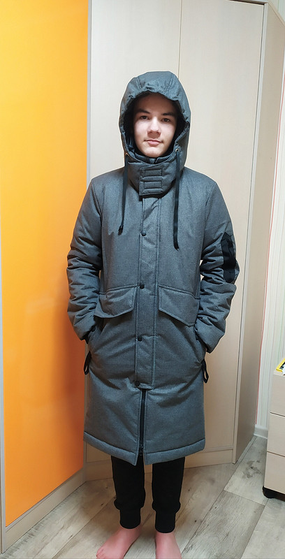 Зимняя куртка-пальто для сына от olgunyasha