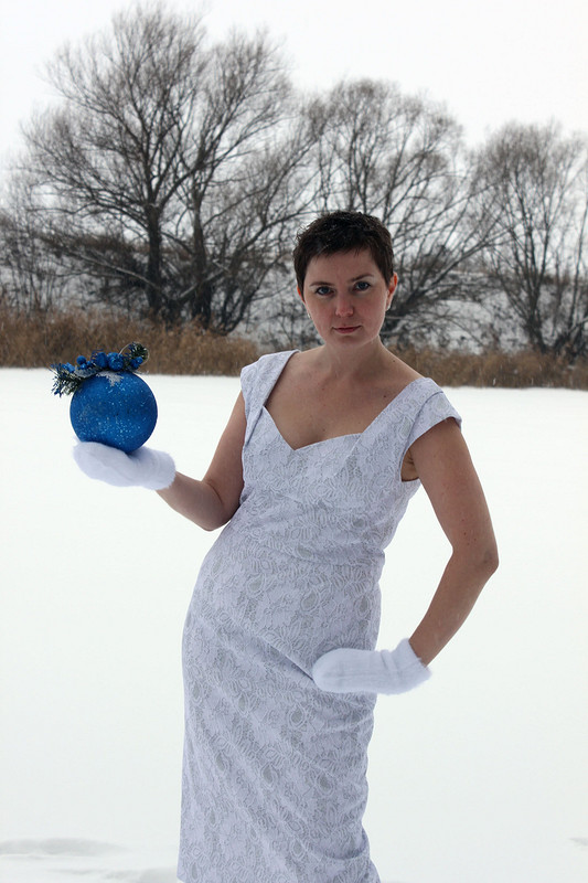 Платье «Снежное кружево - 2021» от ИриSка