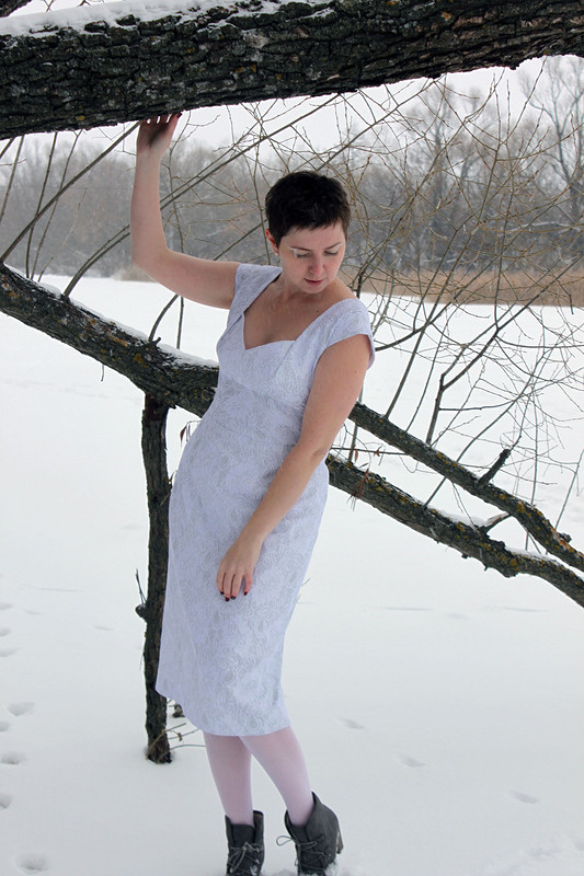 Платье «Снежное кружево - 2021» от ИриSка