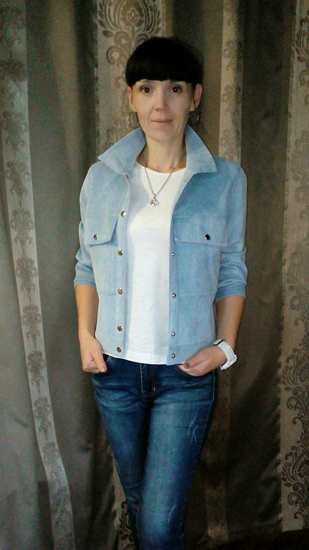 Куртка а-ля джинсовка от Uliya-2012