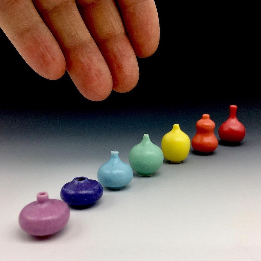 Миниатюрная керамика, созданная кончиками пальцев: рукодельный instagram недели