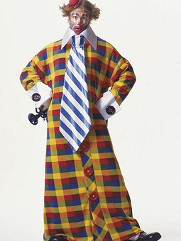 Маскарадный костюм «Большой клоун» №140