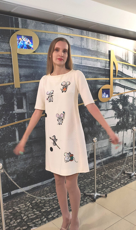 Платье с мышками от kisulka83