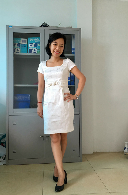 Платье «Bow tie dress» от Binh Ngo