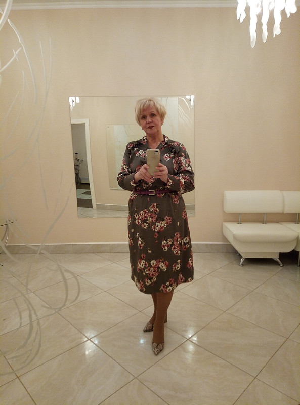Шёлковое платье от elenastogova